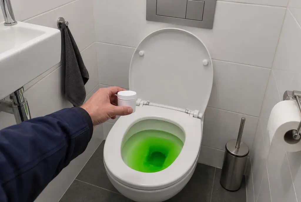 Lekdetectie Castricum – kleurstoftest bij een lekkend toilet